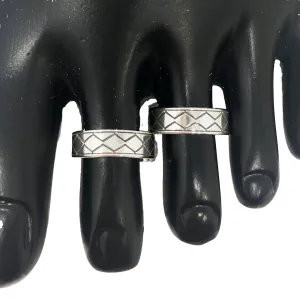 925 Silver Adjustable Toe Rings Pair (Design 50)