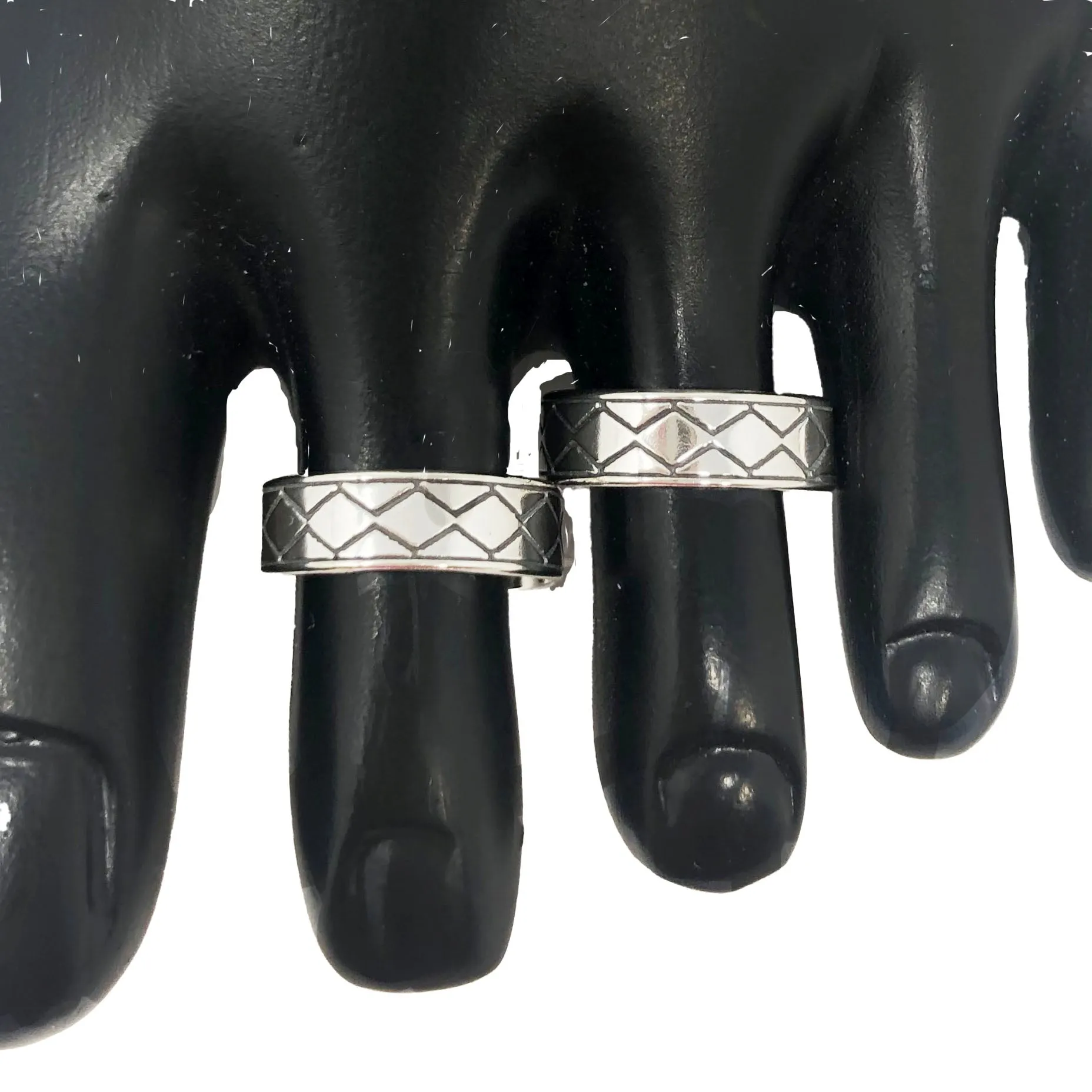 925 Silver Adjustable Toe Rings Pair (Design 50)