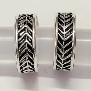 925 Silver Adjustable Toe Rings Pair (Design 62)
