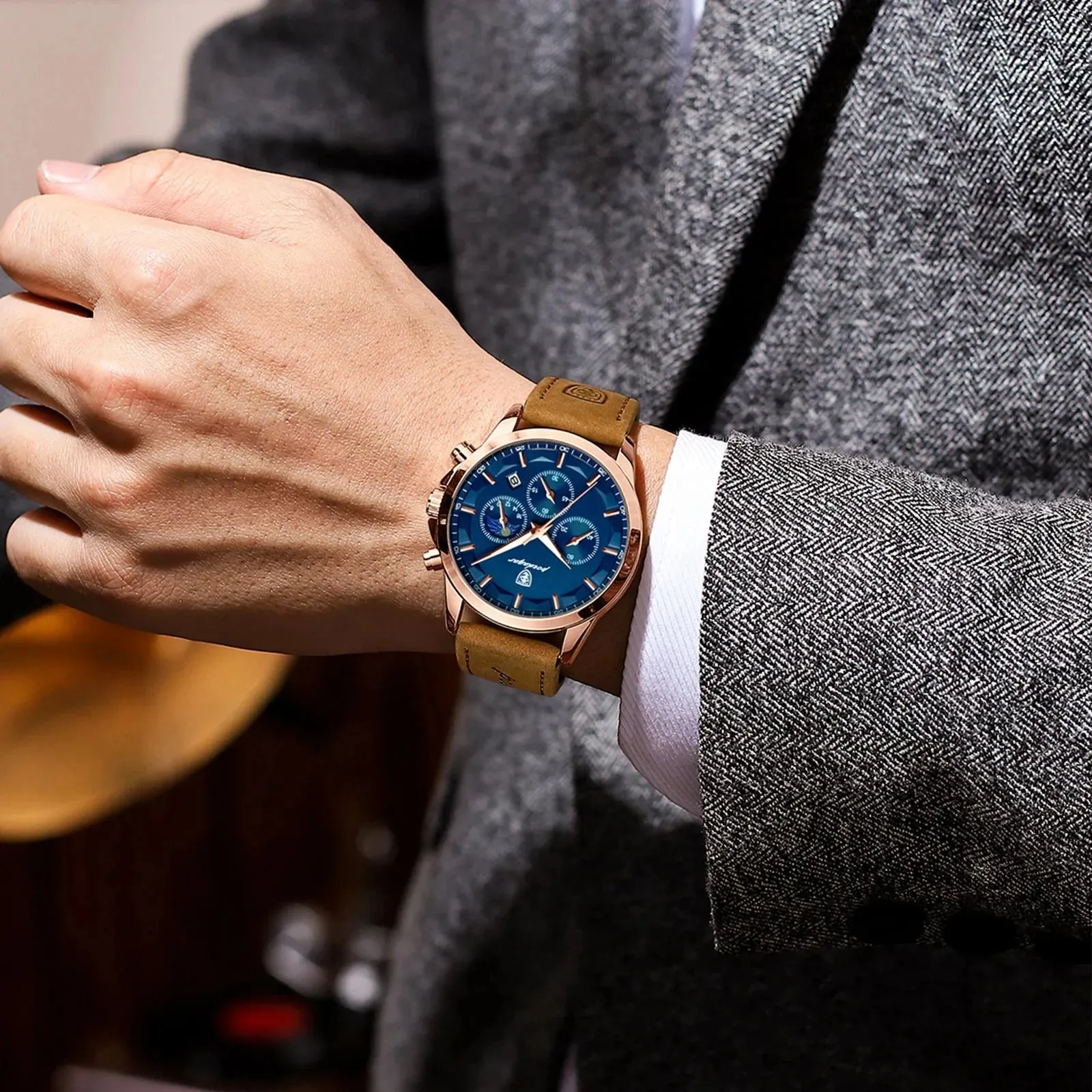 Arcturys Inn Leather Men's Watches