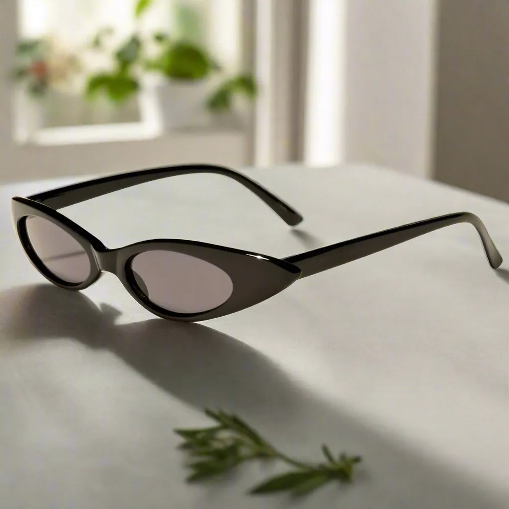 Chapel Extreme Black Catseye Sunglasses