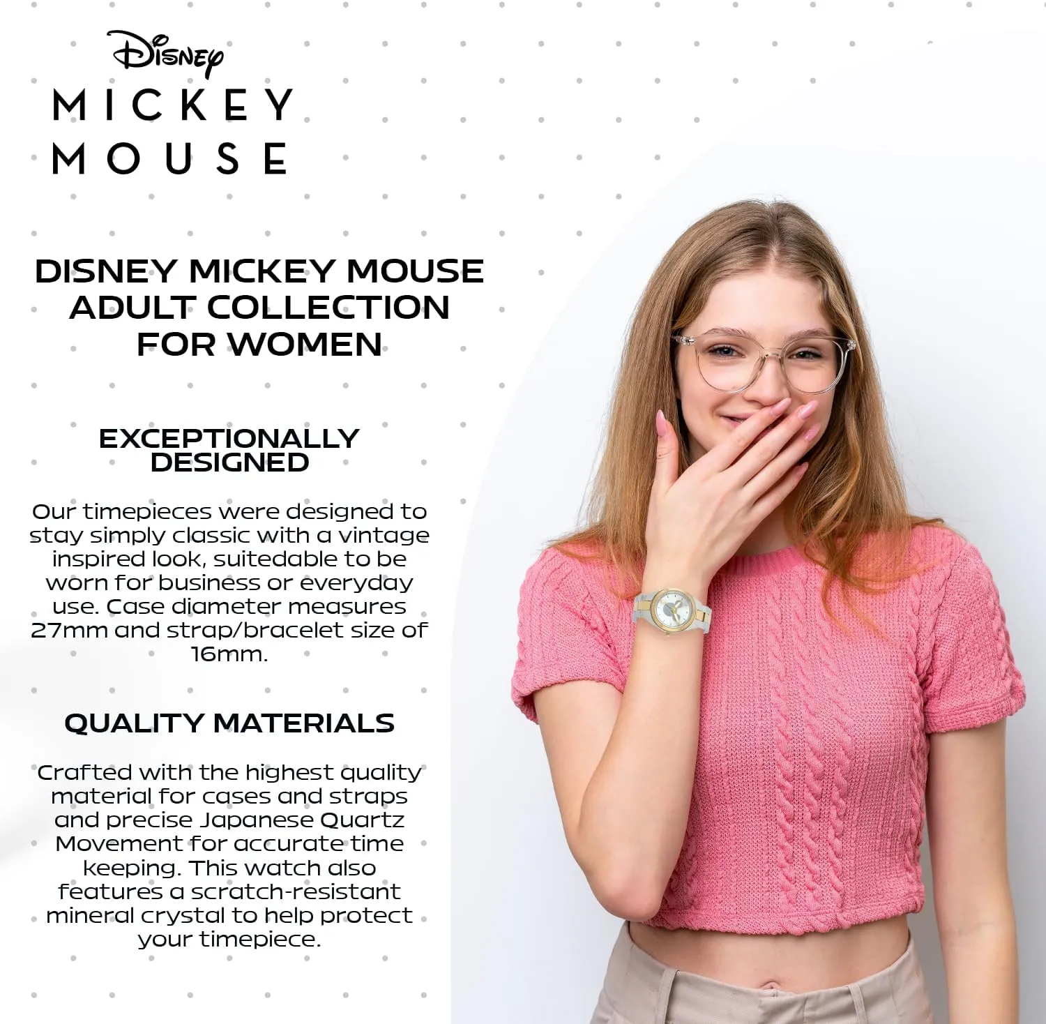 DISNEY Mickey Mouse Watch  Classic Mickey Mouse Watches for Women