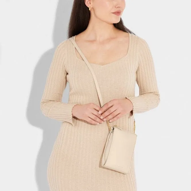 Eggshell Zana Slim Crossbody KLB2905