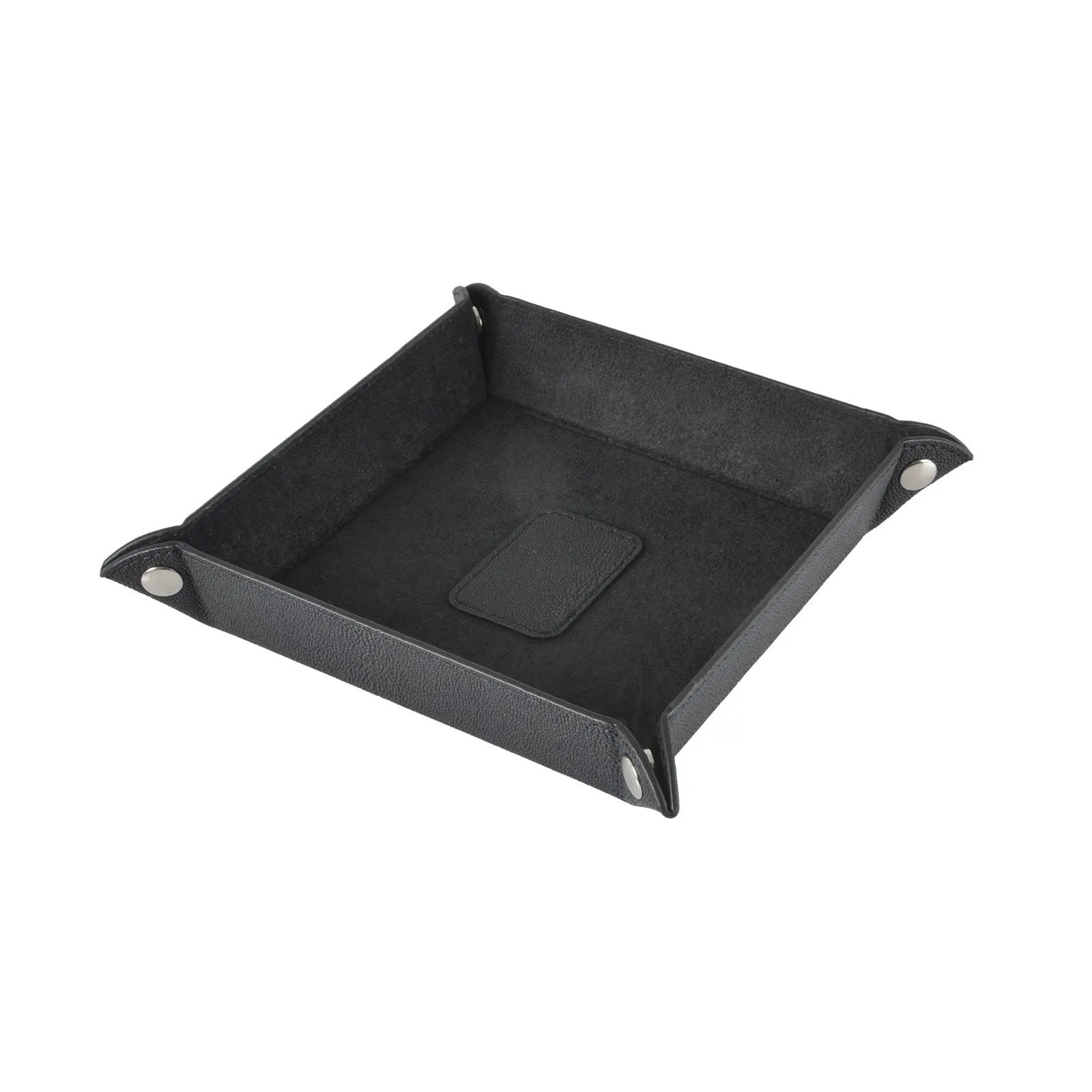 Faux Leather Valet Tray For Coins/Keys/Phone Desktop or Bedside