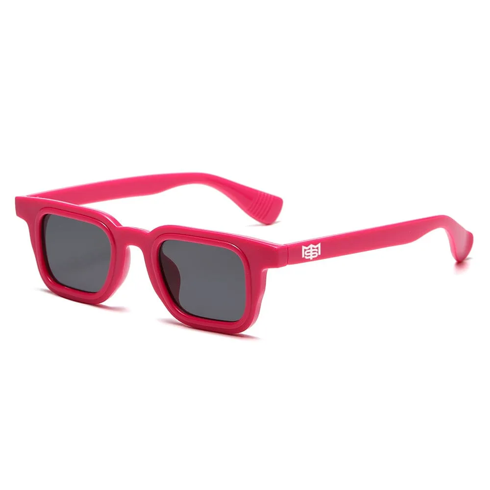 Infamous - Magenta Black Sunglasses
