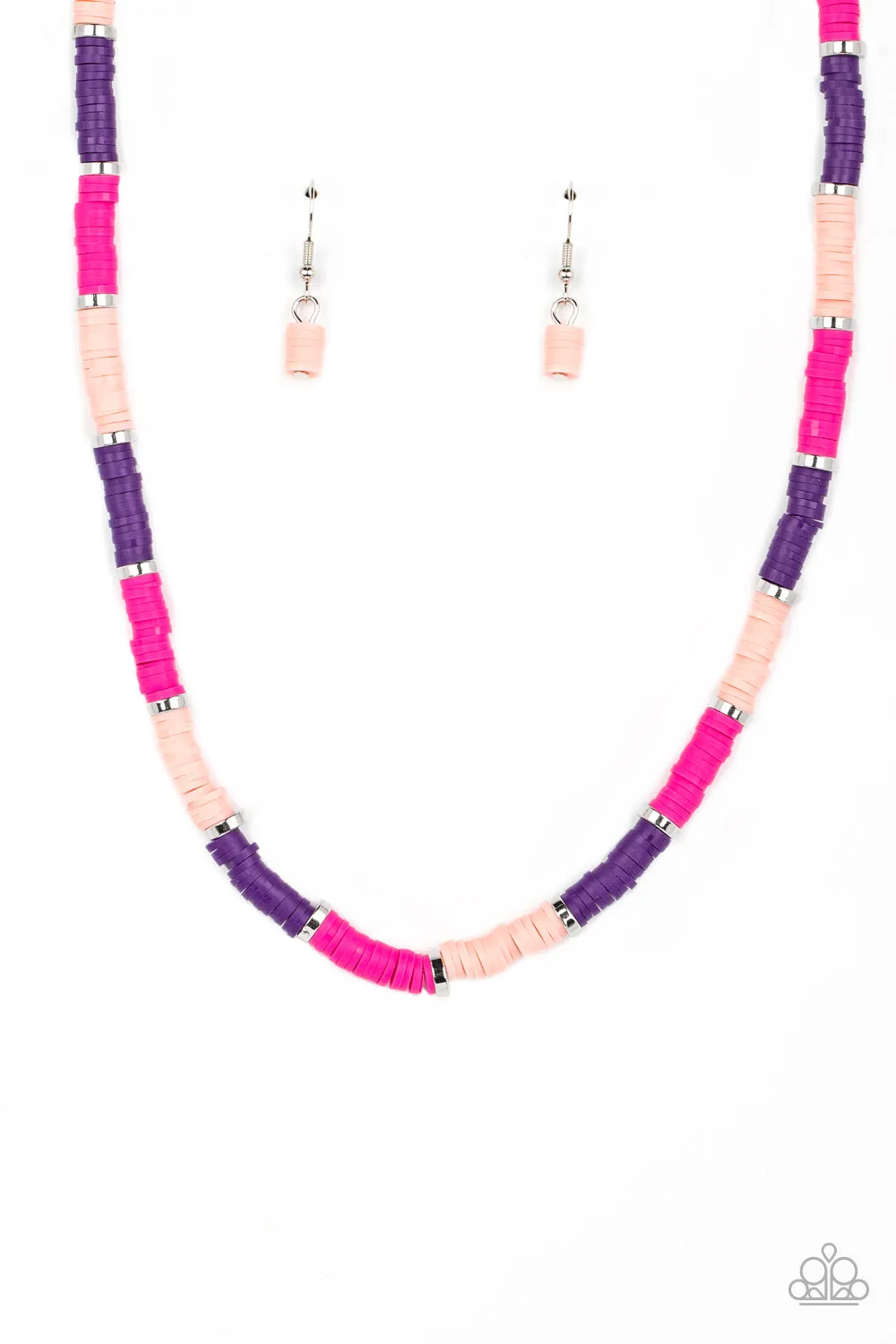 Necklaces Rainbow Road - Pink N2262