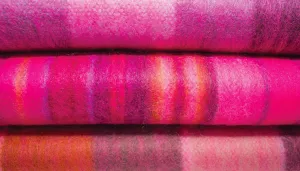 POKOLOKO ALPACA SCARVES PINK AS7