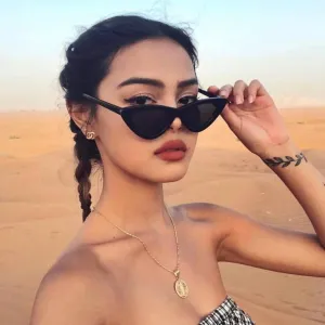 Retro Cateye Sunglasses