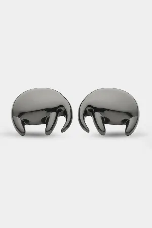 Saf Gunmetal Earrings