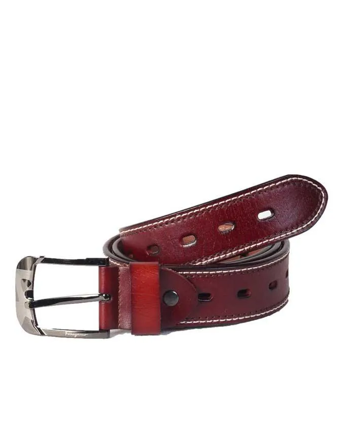 Salvatore Ferragamo Leather belt - Brown