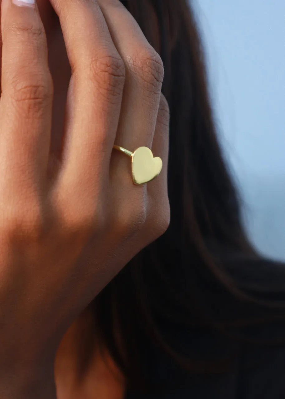 Silver - Charm Ring