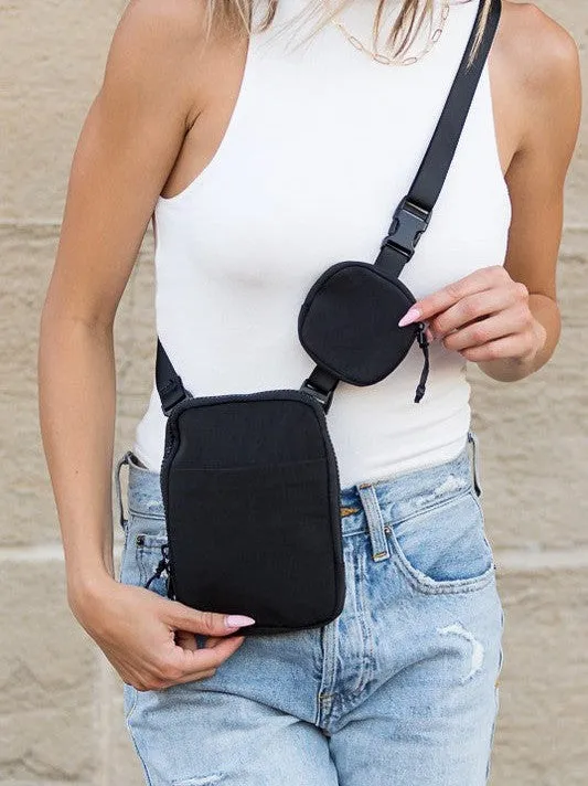 Style   Things Crossbody with Clip and Pod Case
