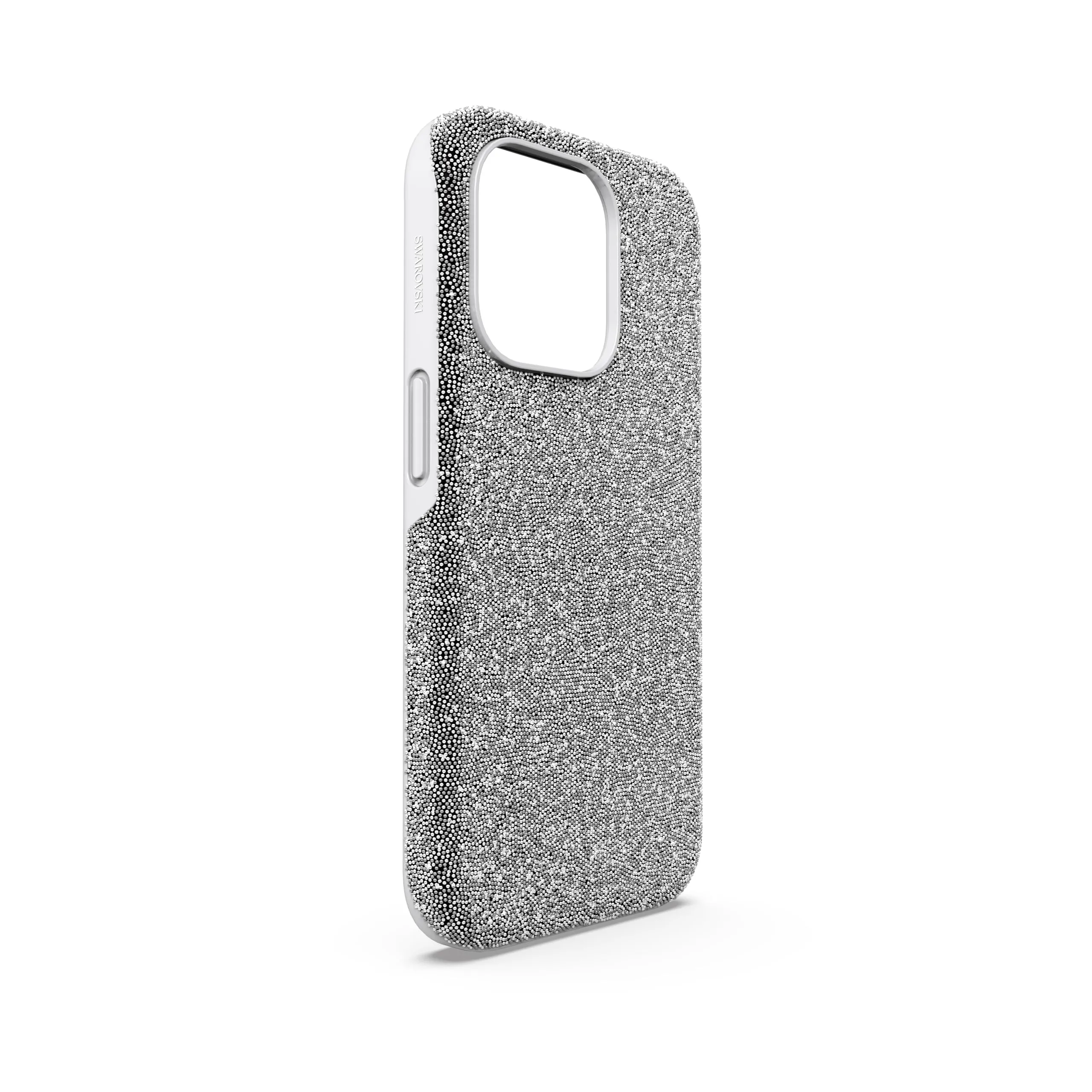 Swarovski High Smartphone Case for iPhone 15 Pro, Silver-Tone Crystals, Part of The High Collection