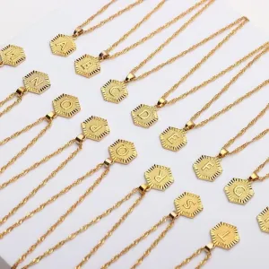 Unique & Chic Gold Initial Necklace