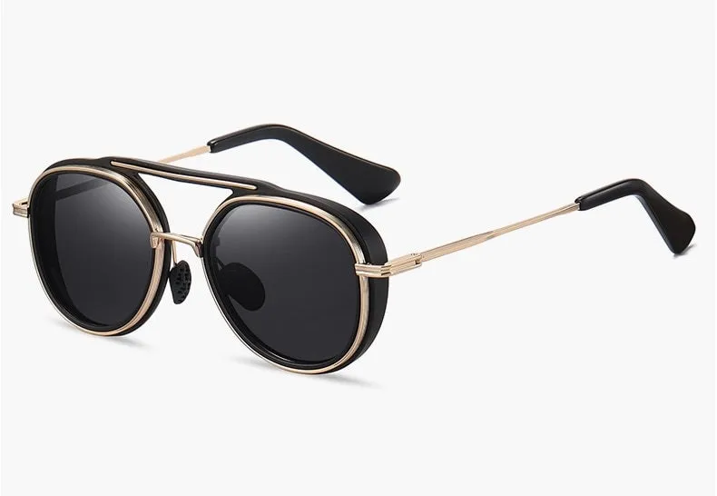 West Louis Gothic Steampunk Brand Designer Sunglasses