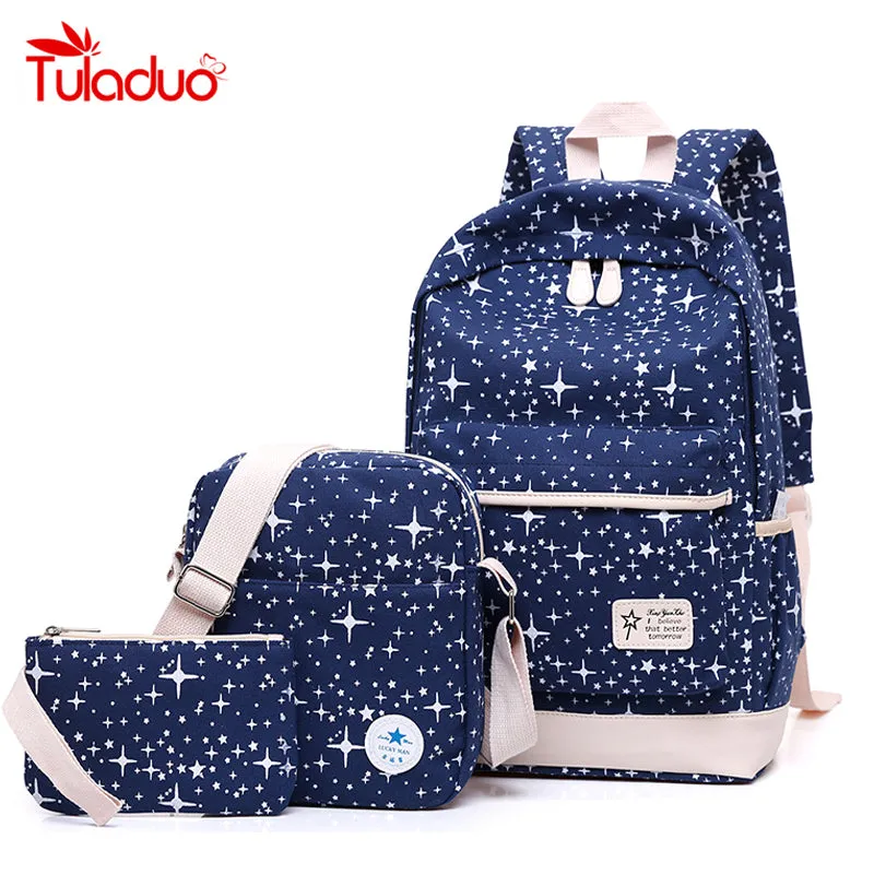 Women Canvas Backpack